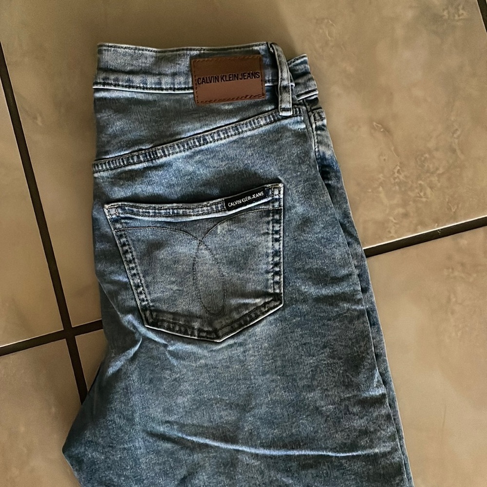 Man Calvin cline blue jeans